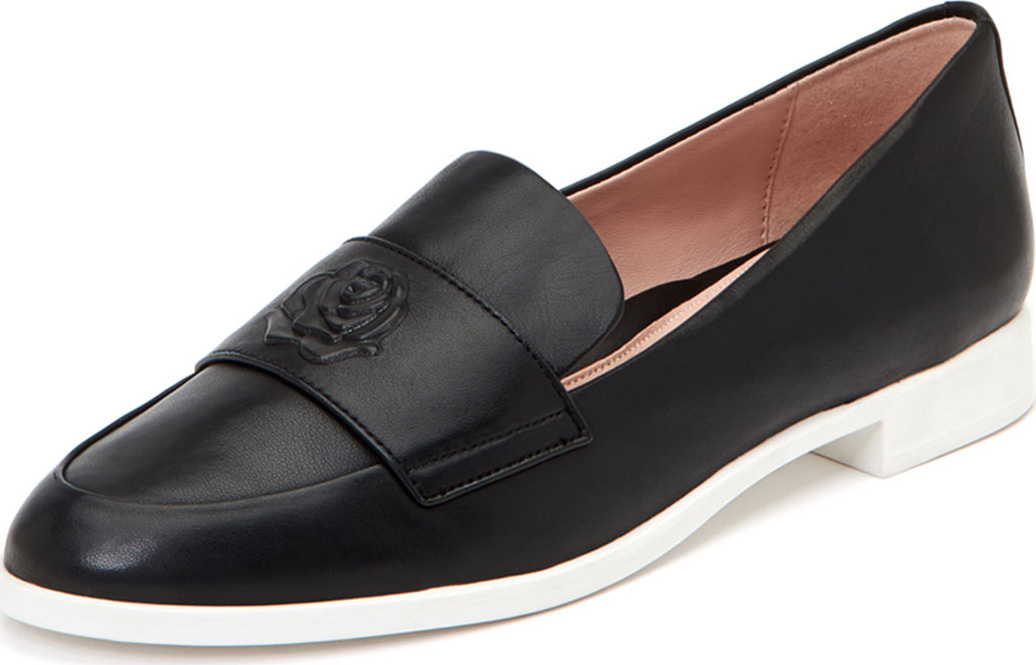 Taryn Rose Blossom Metallic Slip-On Loafers
