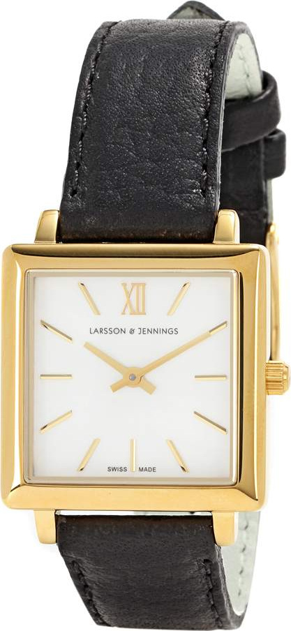 Larsson & Jennings Norse square gold-plated watch