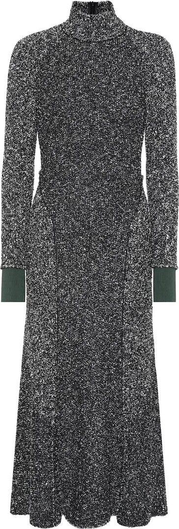 Victoria Beckham Turtlneck midi dress