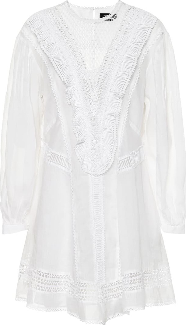 Isabel Marant Rowina ramie minidress