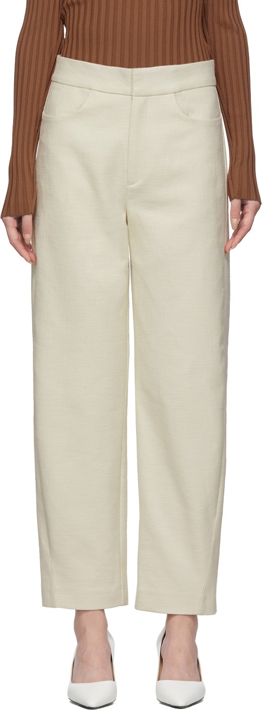 Totême Off-White Navaro Trousers
