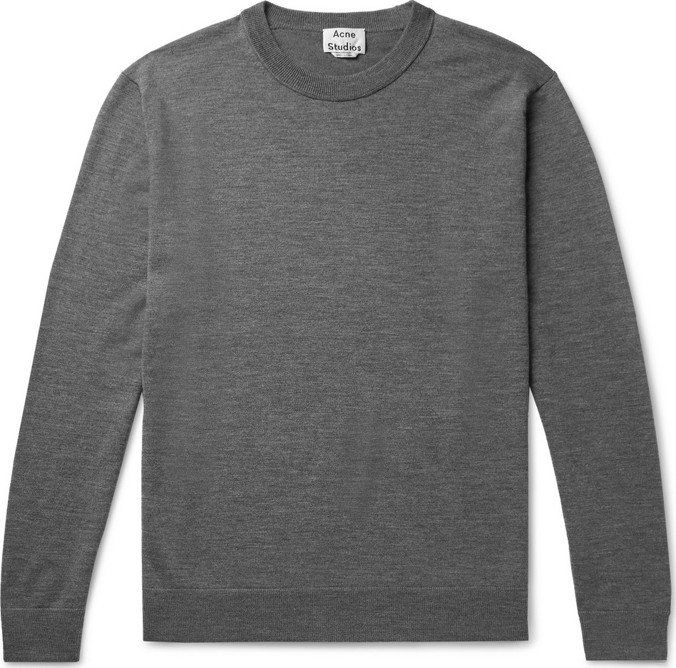 Acne Studios Stretch Wool and Nylon-Blend Sweater