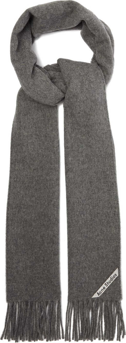 Acne Studios Canada skinny wool scarf