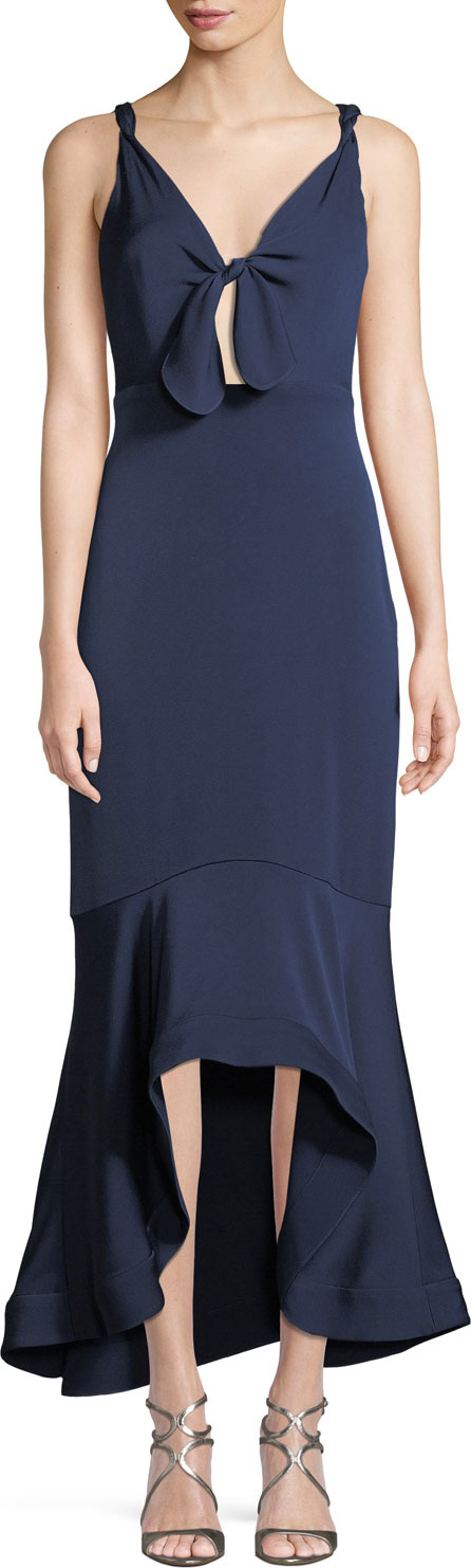 Shoshanna Ibiza High-Low Mermaid Gown