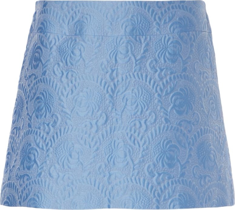 Dolce & Gabbana - Cotton and silk-blend jacquard miniskirt Dolce & Gabbana - Cotton and silk-blend jacquard miniskirt