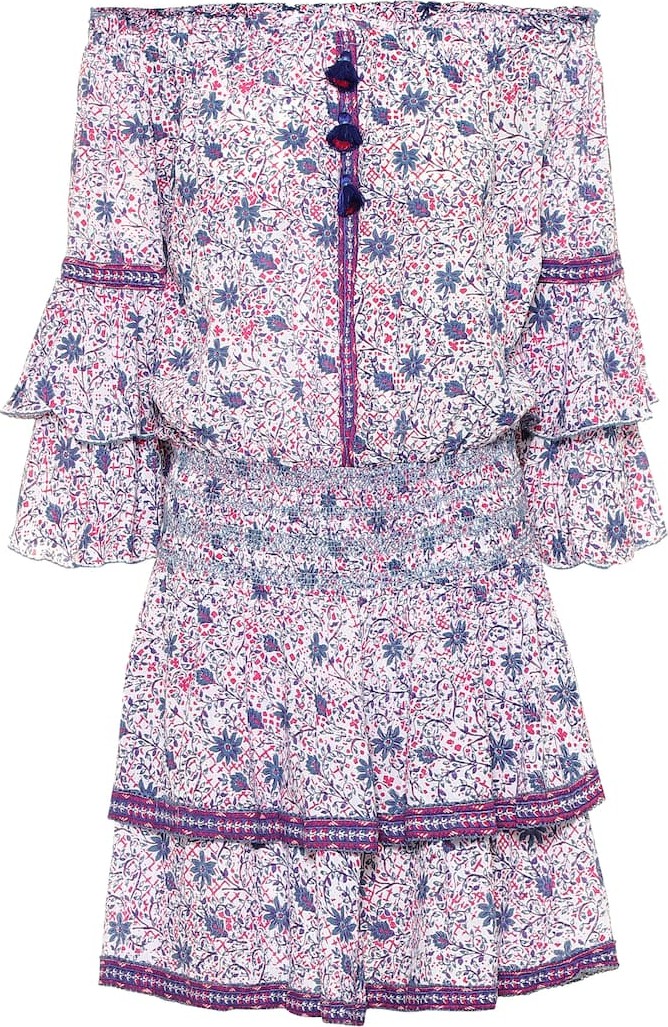 Poupette St Barth Ola printed minidress