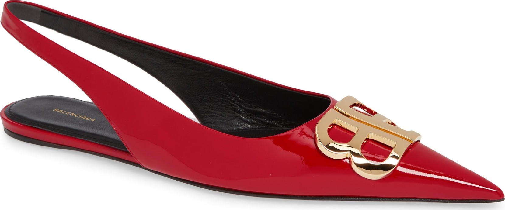 Balenciaga BB Slingback Flat