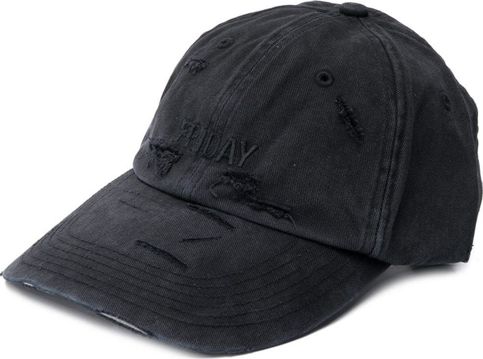Vetements Vetements x Reebok Friday distressed cap