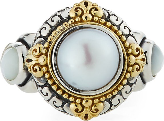 Konstantino Hestia Mother-of-Pearl Ring