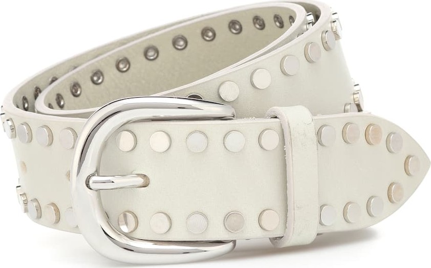 Isabel Marant Wynoo studded leather belt