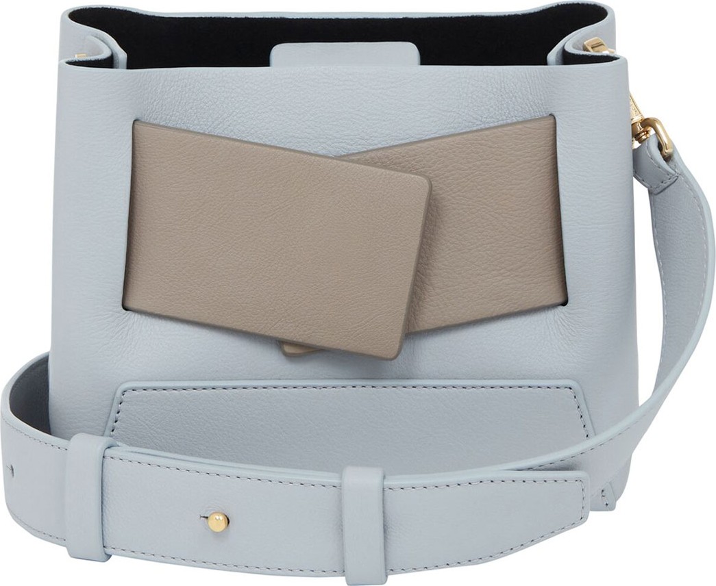 Yuzefi Dinky Colorblock Leather Shoulder Bag