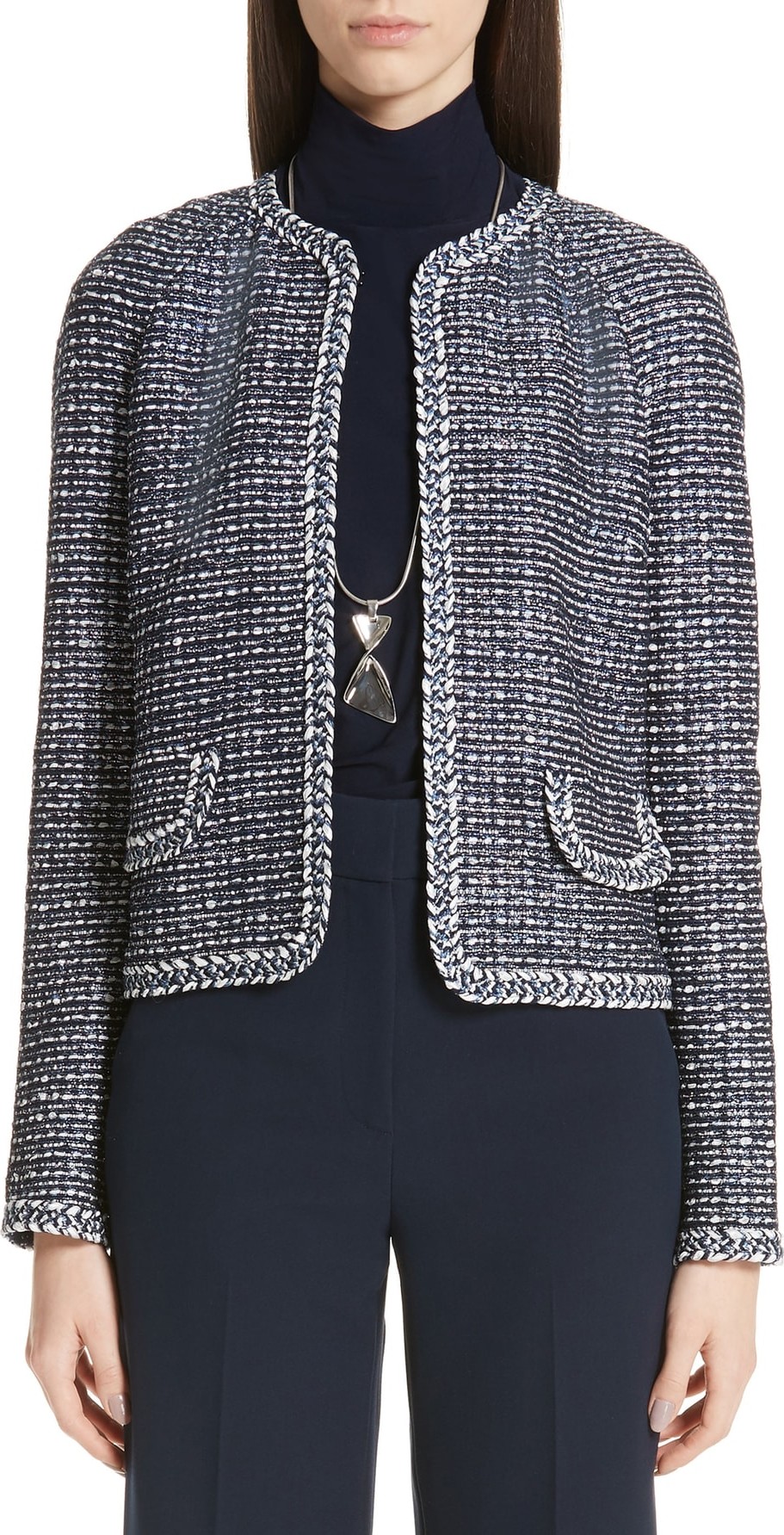 St. John Raglan Sleeve Camille Knit Jacket