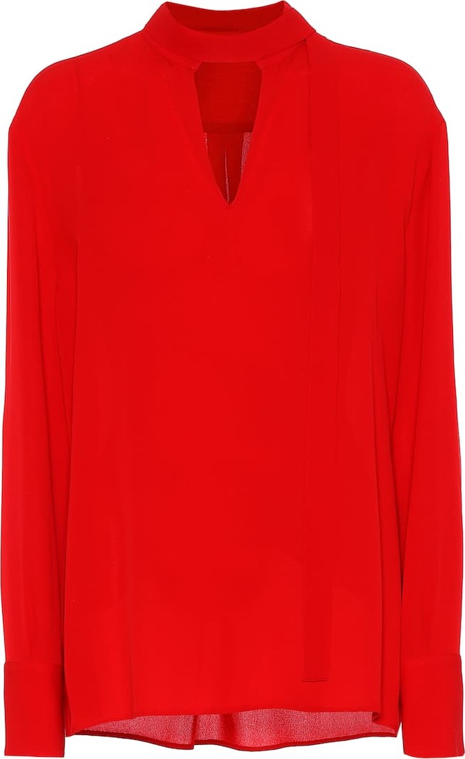 Valentino Crêpe silk top