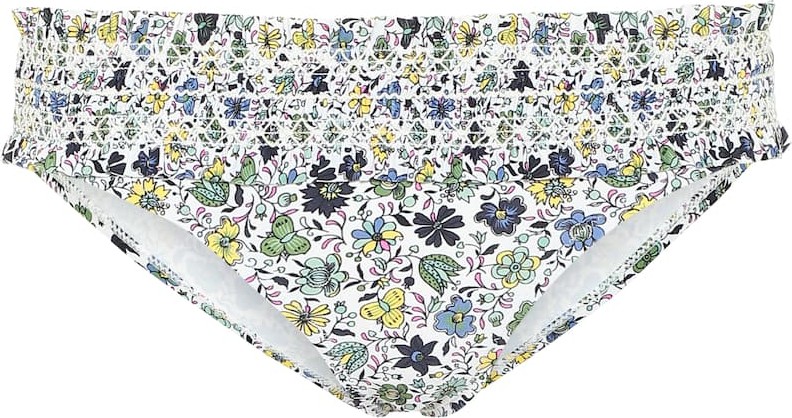 Tory Burch Costa floral-print bikini bottoms Tory Burch Costa floral-print bikini bottoms