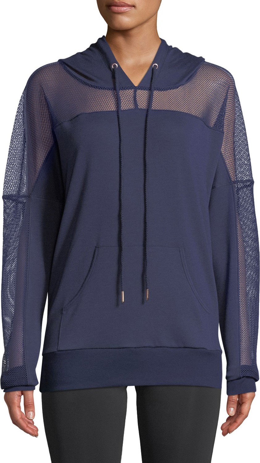 ONZIE Long-Sleeve Mesh Hoodie
