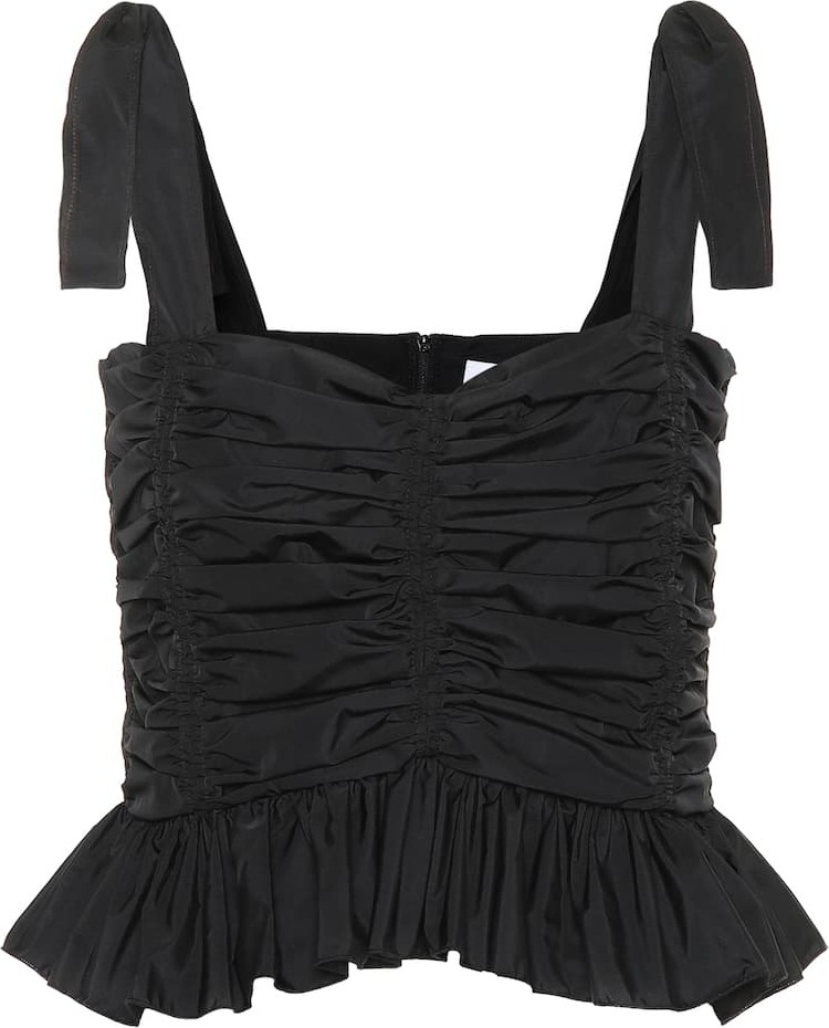 See By Chloé Ruched crop top