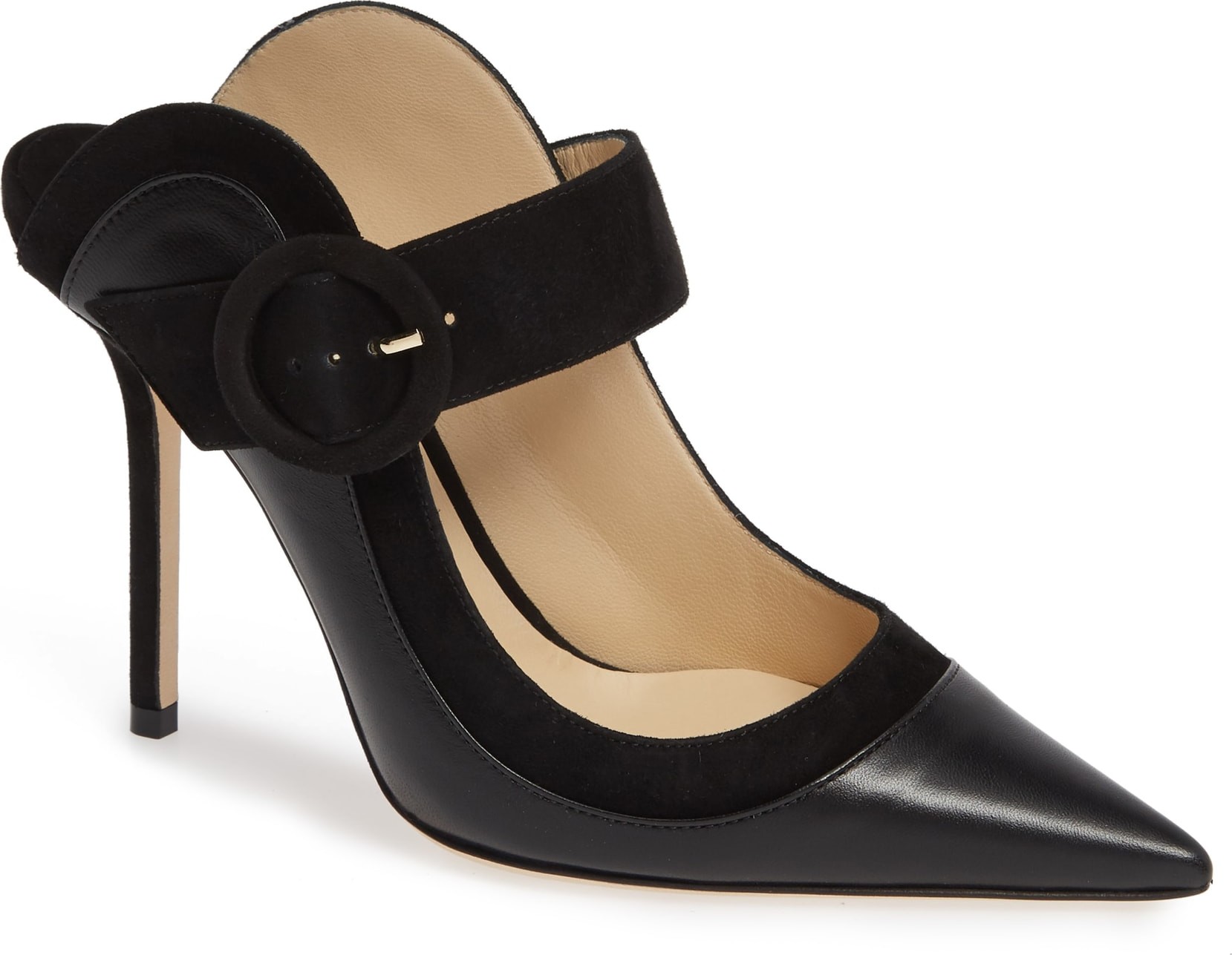 Jimmy Choo Henrix Buckle Mule