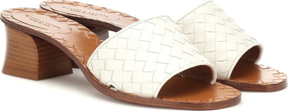 Bottega Veneta Ravello intrecciato leather sandals