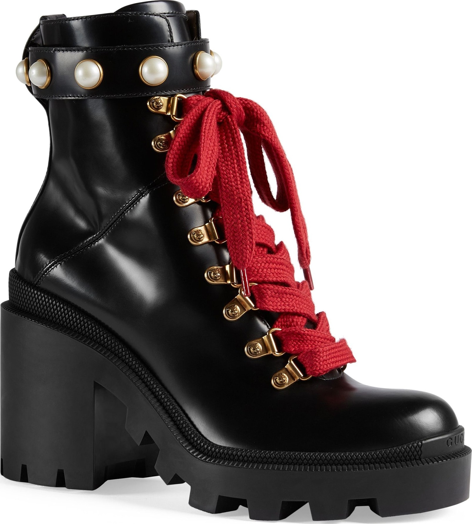 Gucci Imitation Pearl Boot
