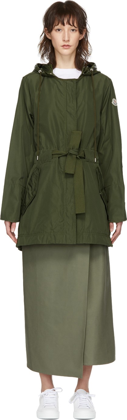 Moncler Khaki Mascate Coat