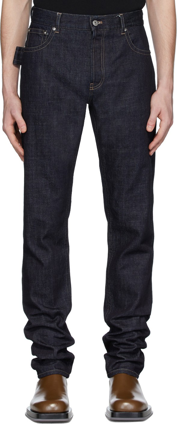 Bottega Veneta Indigo Rigid Jeans Bottega Veneta Indigo Rigid Jeans