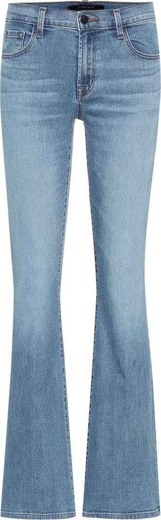 J BRAND Sallie mid-rise straight jeans