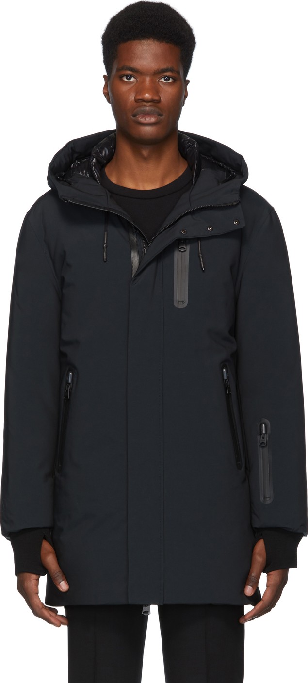 Mackage Black Down Chano-R Coat