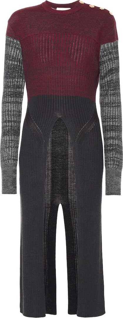 Chloe Long wool-blend sweater