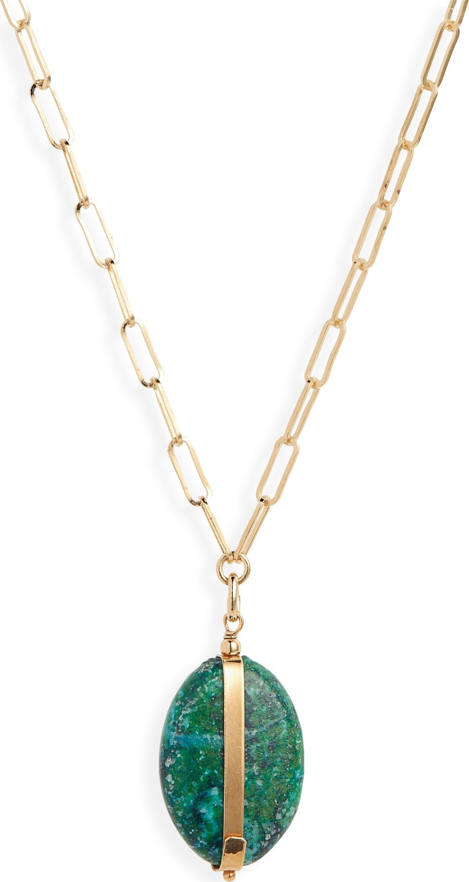 Isabel Marant Stone Pendant Necklace