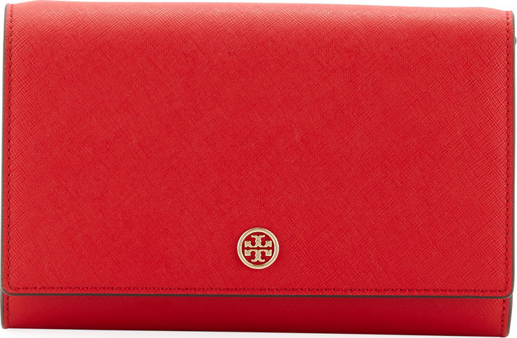 Tory Burch Robinson Chain Wallet Crossbody Bag