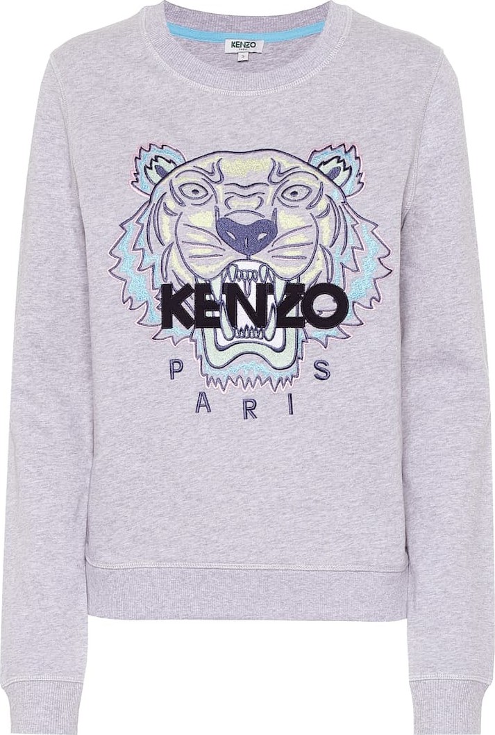 KENZO Tiger Logo cotton sweatshirt