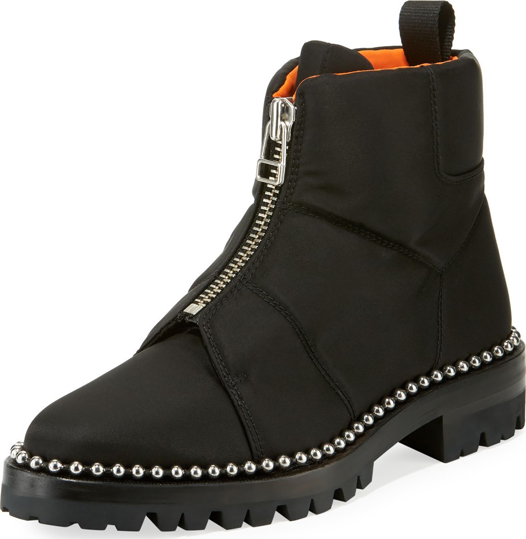 Alexander Wang Cooper Lace-Up Booties