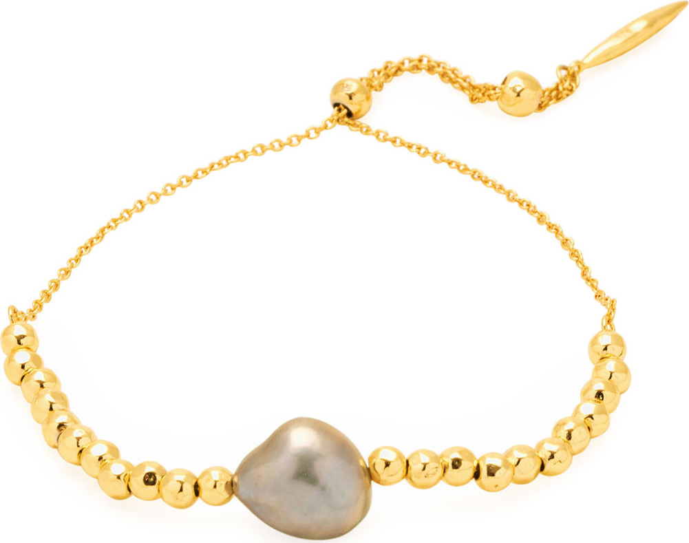 Gorjana Vienna Adjustable Pearl Bracelet