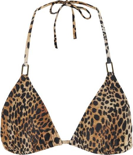 Melissa Odabash Cancun cheetah bikini top