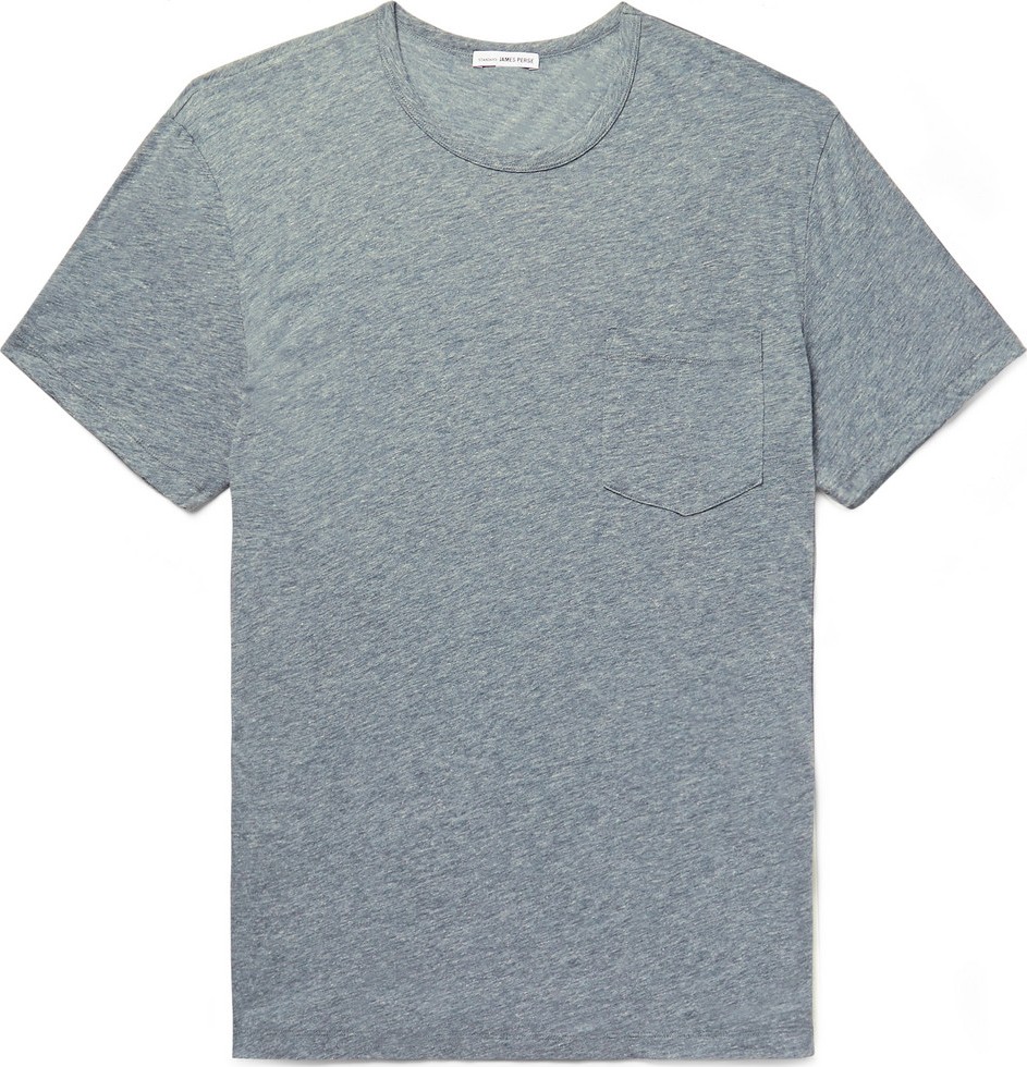 James Perse Mélange Cotton-Blend Jersey T-Shirt