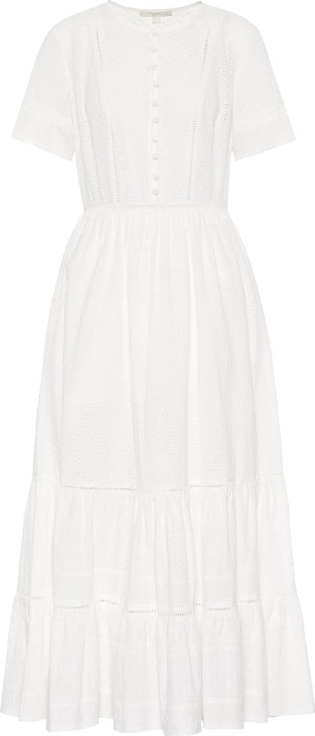 Jonathan Simkhai Broderie anglaise cotton dress