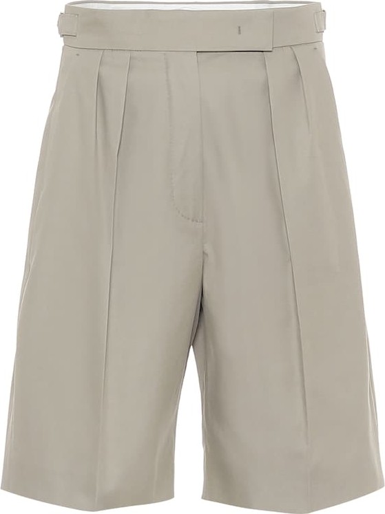 Max Mara Safari cotton Bermuda shorts