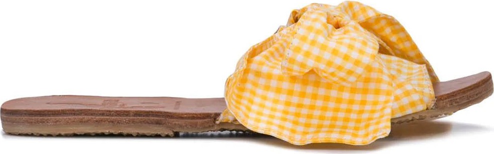 Brother Vellies gingham Burkina Sandal