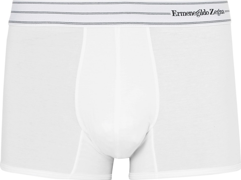 Ermenegildo Zegna Stretch-Cotton Boxer Briefs
