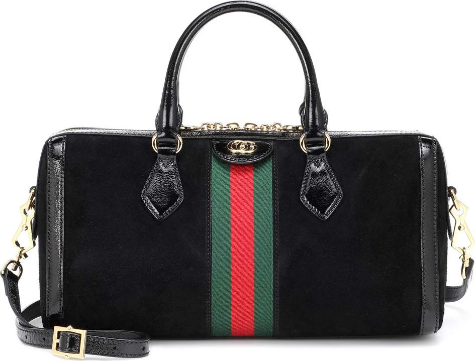 Gucci Ophidia Medium suede shoulder bag