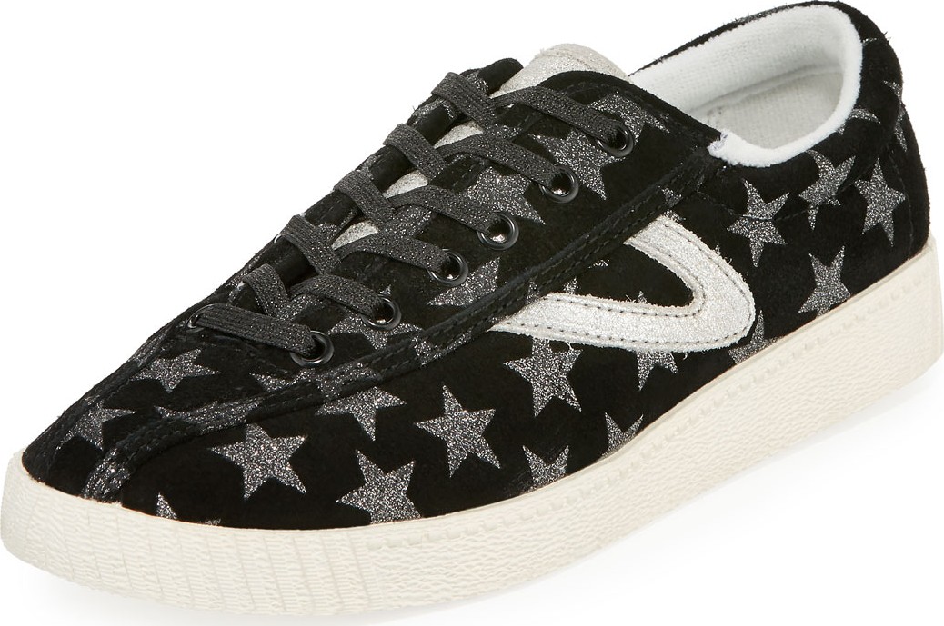 Tretorn Nylite Plus Suede Low-Top Sneakers