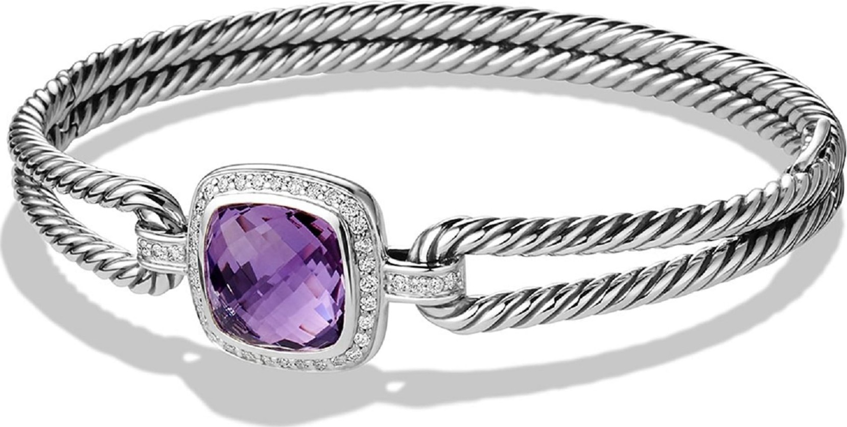 David Yurman 'Albion' Bracelet with Semiprecious Stone and Diamonds