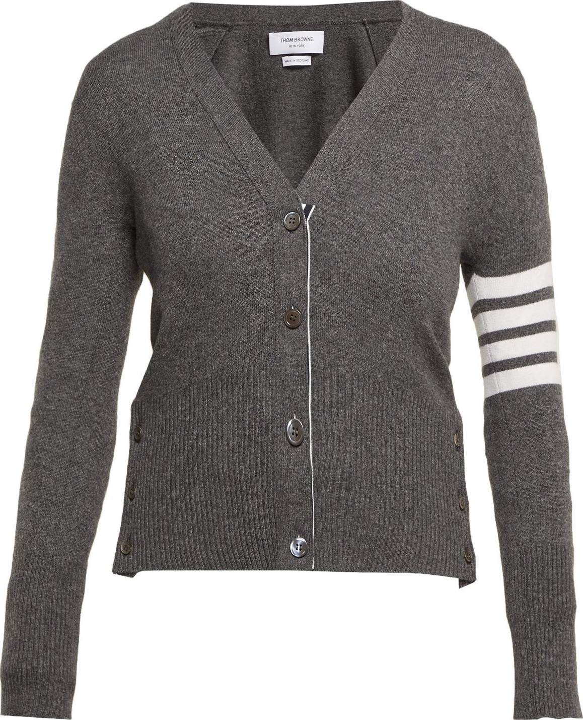Thom Browne V-neck cashmere cardigan