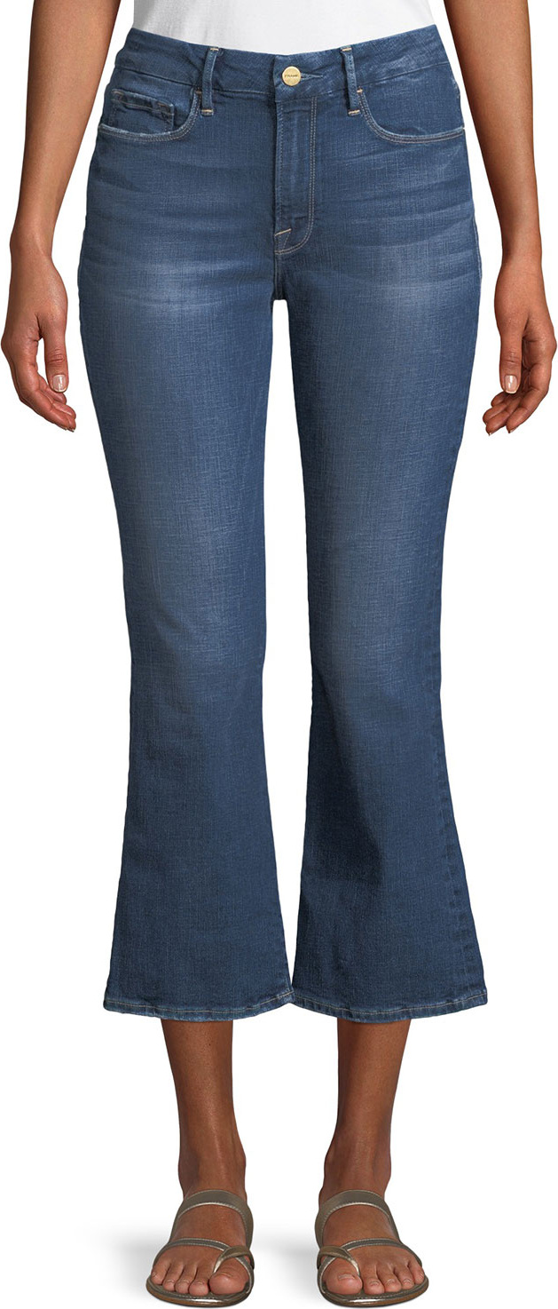 FRAME DENIM Le Crop Mini Boot Jeans