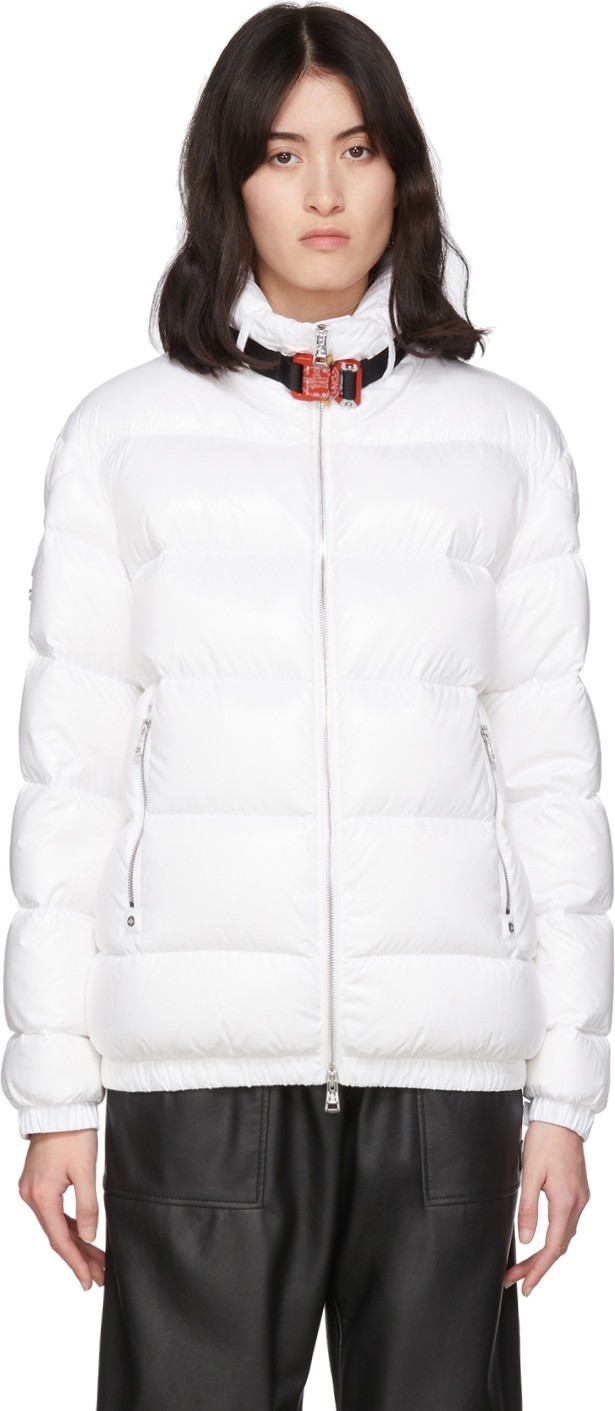 Moncler Genius SSENSE Exclusive 6 Moncler 1017 Alyx 9SM White Down Sirus Jacket