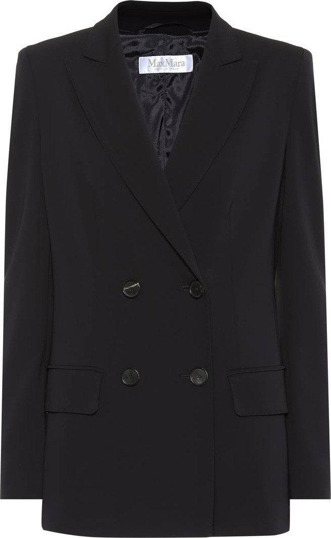 Max Mara Polka crêpe blazer
