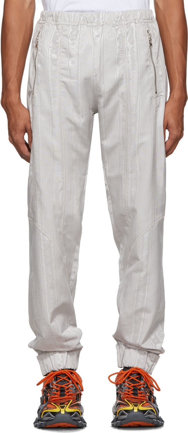 Marine Serre Silver Training Trousers
