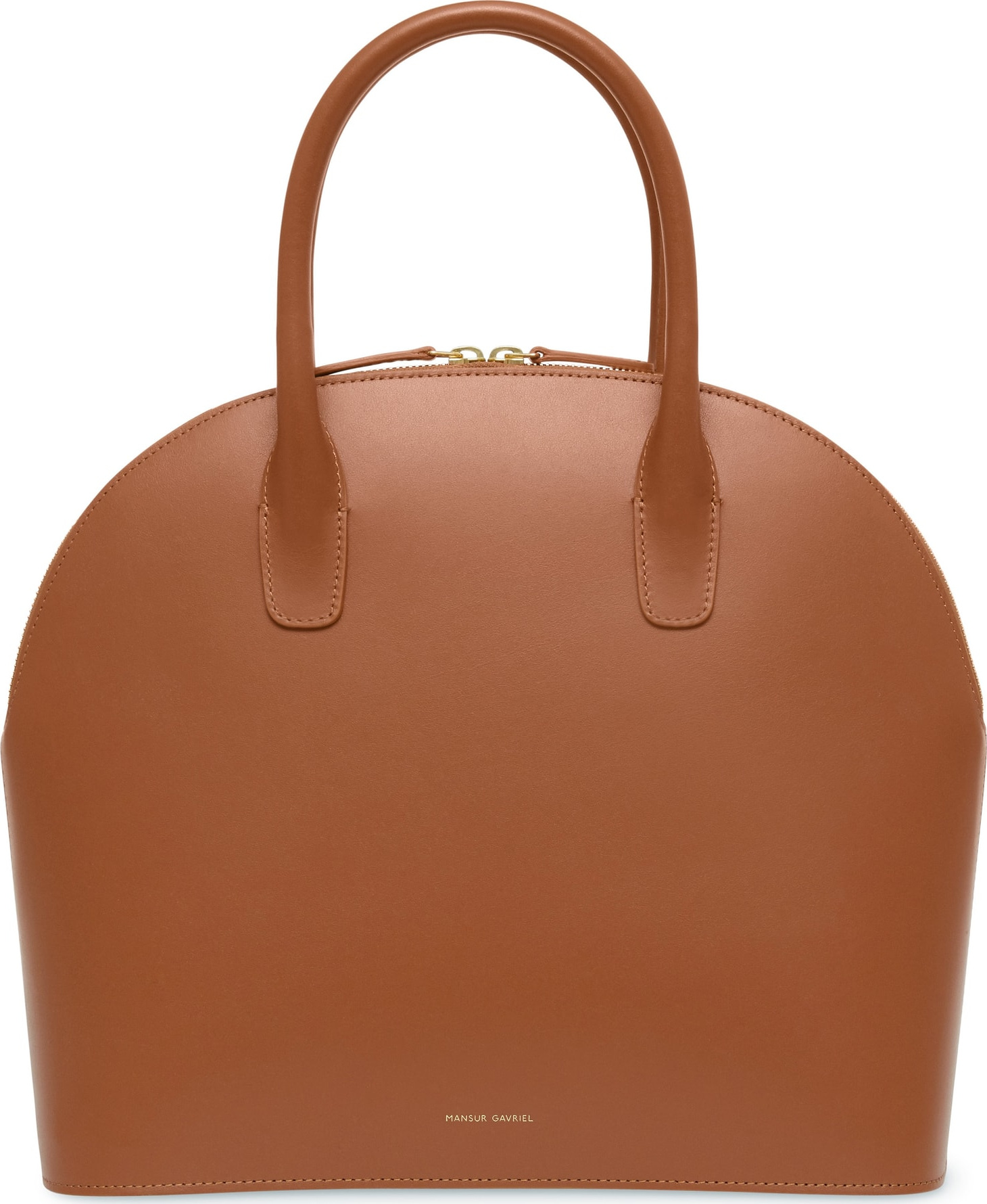 Mansur Gavriel Top Handle Rounded Leather Bag