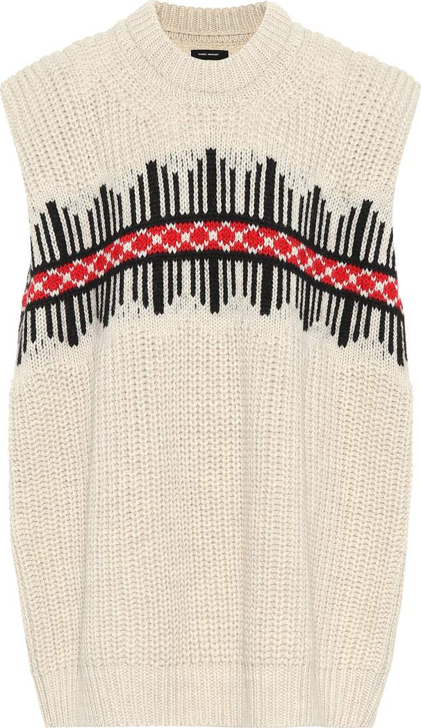 Isabel Marant Corey wool-blend sweater vest