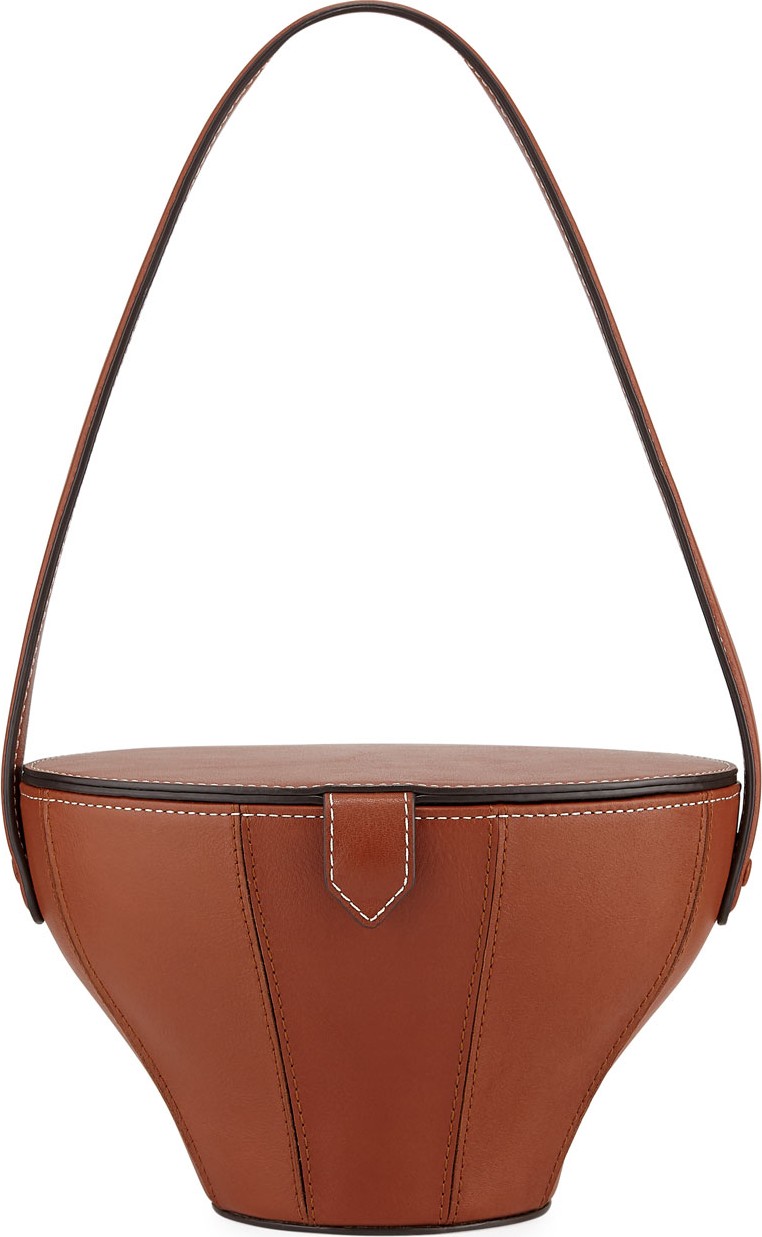 Staud Alice Leather Top Handle Bag